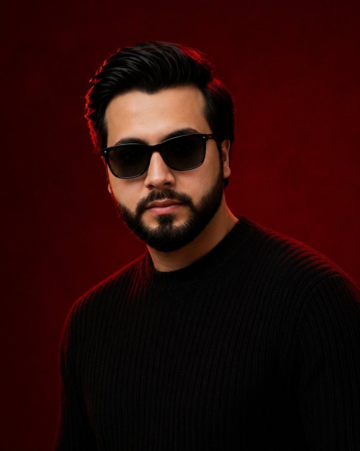 Hamza Ali Basra portrait